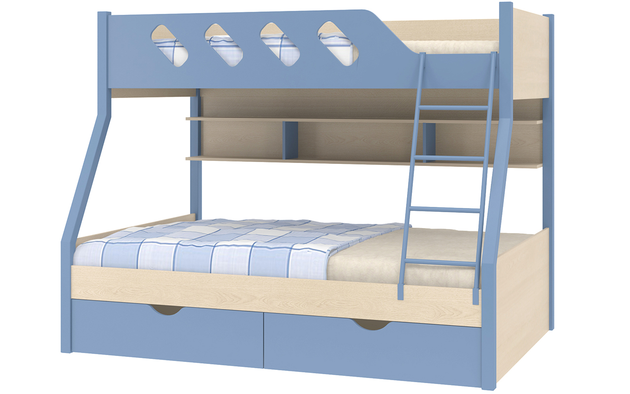 фото: Детская Кровать Формула Мебели Дельта-20.02 90x190 см