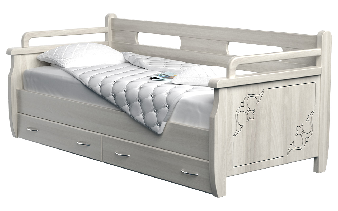 фото: Кровать DreamLine Из массива Тахта 2 90x190 см